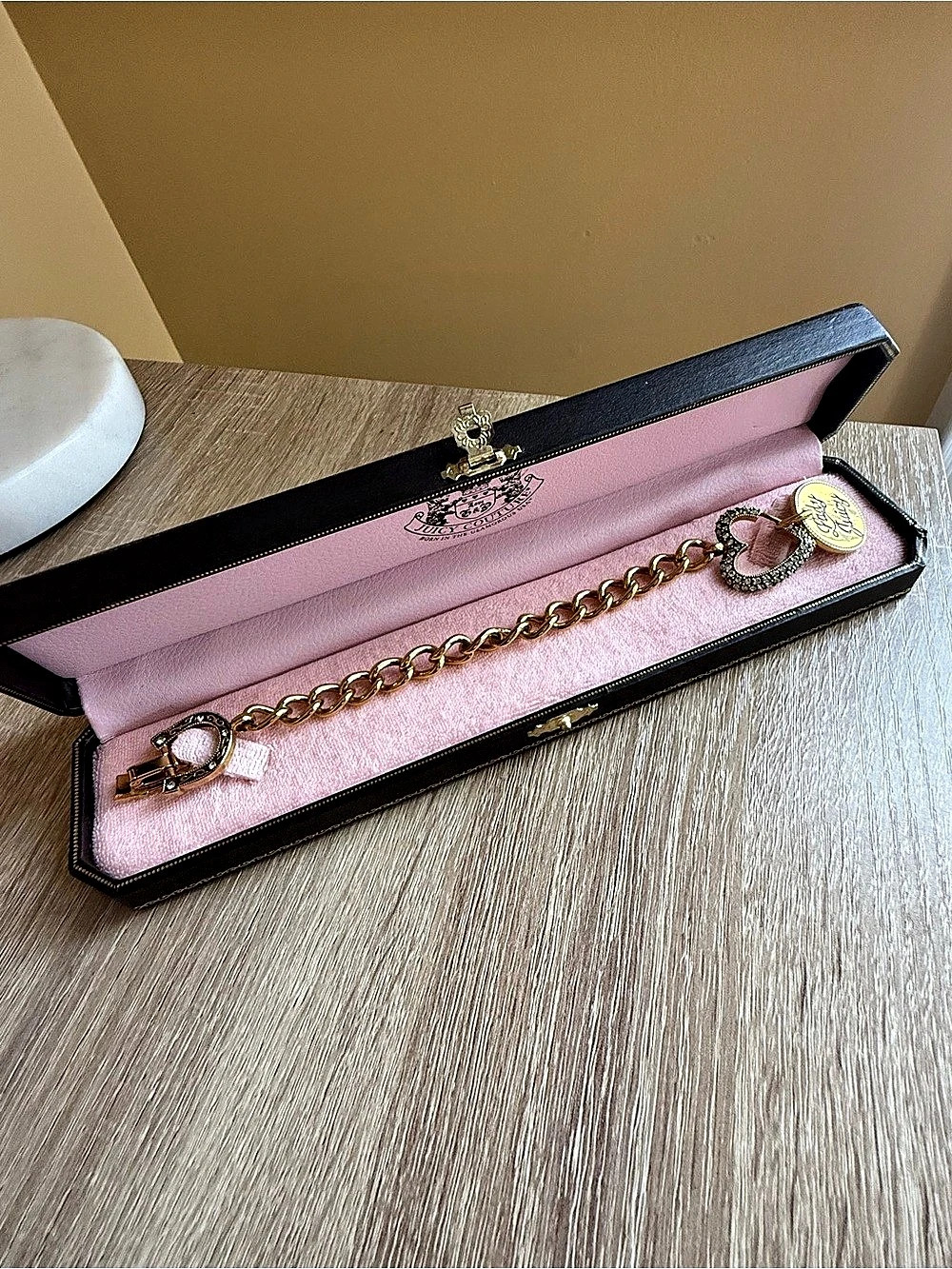 Juicy Couture Lady Juicy Love Couture Luck Charm Bracelet with Box